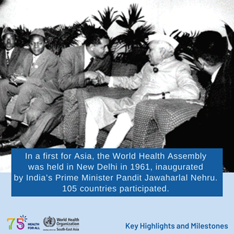 75 years of improving public health